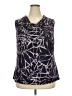 Jones Studio Purple Sleeveless Blouse Size 18 - photo 1