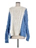 Altar'd State Color Block Blue Pullover Sweater Size Med - Lg - photo 1