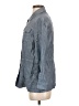 J. McLaughlin 100% Linen Blue Denim Jacket Size S - photo 5