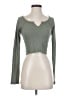 Roxy Green Long Sleeve Top Size S - photo 1