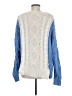 Altar'd State Color Block Blue Pullover Sweater Size Med - Lg - photo 2