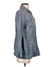 J. McLaughlin 100% Linen Blue Denim Jacket Size S - photo 4