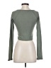 Roxy Green Long Sleeve Top Size S - photo 2