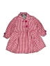 Hartstrings 100% Acrylic Checkered-gingham Pink Coat Size 2T - photo 1