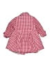 Hartstrings 100% Acrylic Checkered-gingham Pink Coat Size 2T - photo 2