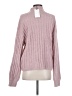 Cotton Candy LA Solid Pink Turtleneck Sweater Size XS - Sm - photo 2