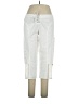 Nike 100% Polyester White Cargo Pants Size L - photo 1