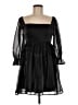 Thirty/Thirty 100% Polyester Black Cocktail Dress Size M - photo 1