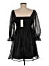 Thirty/Thirty 100% Polyester Black Cocktail Dress Size M - photo 2