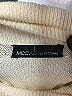 Moda International Ivory Silk Pullover Sweater Size M - photo 7