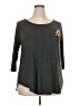 SJS Gray 3/4 Sleeve T-Shirt Size 2X - photo 1