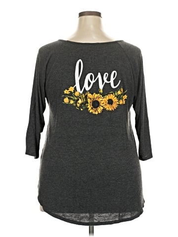 SJS 3/4 Sleeve T-Shirt (view 2)