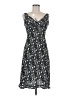 Express Print Black Cocktail Dress Size 9 - photo 1