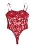 Say What? Red Bodysuit Size S - photo 1
