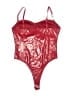 Say What? Red Bodysuit Size S - photo 2