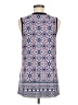 AGB Blue Sleeveless Blouse Size M - photo 2