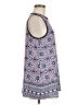 AGB Blue Sleeveless Blouse Size M - photo 4