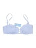 Cupshe Stripes Blue Swimsuit Top Size L - photo 1