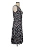 Weston Print Blue Casual Dress Size S - photo 4