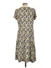 George Print Tan Casual Dress Size L - photo 2