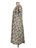 George Print Tan Casual Dress Size L - photo 5