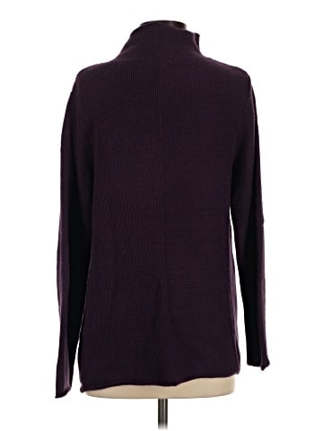 August Silk Turtleneck Sweater (view 2)