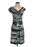 BCBGMAXAZRIA Print Gray Casual Dress Size XS - photo 1