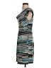 BCBGMAXAZRIA Print Gray Casual Dress Size XS - photo 5