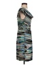 BCBGMAXAZRIA Print Gray Casual Dress Size XS - photo 4