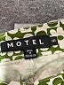 Motel Print Green Jeggings Size S - photo 7