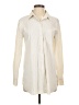 Lyssé Polka Dots Ivory Long Sleeve Blouse Size S - photo 1