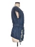 XXI 100% Rayon Blue Short Sleeve Top Size M - photo 4