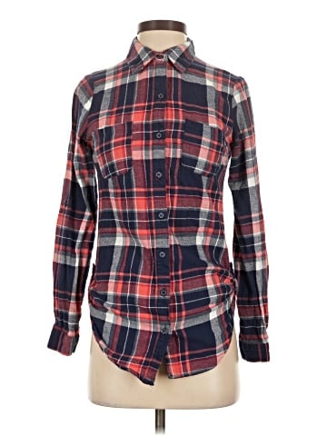 Derek Heart Long Sleeve Button-Down Shirt (view 1)