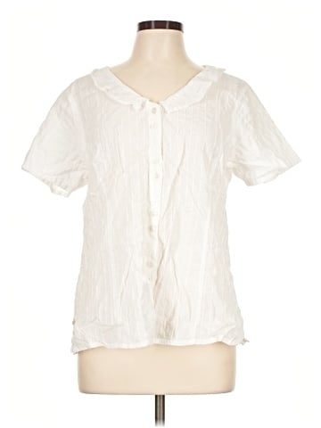 Flax Short Sleeve Blouse (view 1)