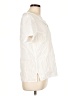 Flax Ivory Short Sleeve Blouse Size 10 (M) - photo 4