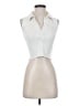 Caroline Constas Ivory Sleeveless Blouse Size S - photo 1