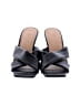 Anne Michelle Black Sandals Size 8 - photo 2