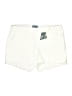Democracy Solid Ivory White Shorts Size 24W - photo 1
