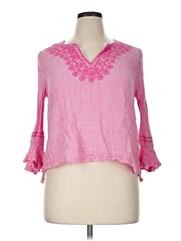 Crown & Ivy 3/4 Sleeve Blouse (view 1)