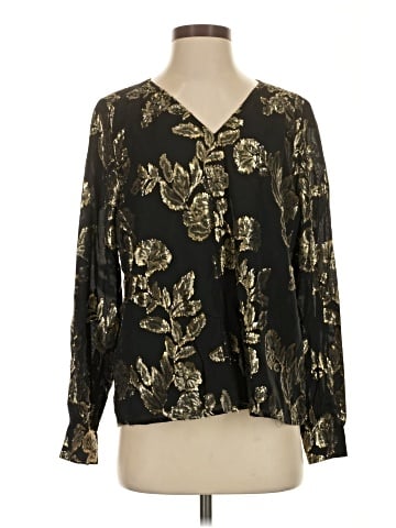 Ann Taylor Long Sleeve Blouse (view 1)