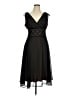 DressBarn 100% Polyester Black Cocktail Dress Size 16 - photo 1