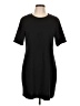 Old Navy Solid Black Casual Dress Size Lg Petite - photo 1