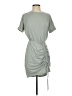 Express Solid Gray Casual Dress Size XXS - photo 1