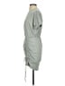 Express Solid Gray Casual Dress Size XXS - photo 5