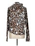 Xersion Animal Print Brown Pullover Sweater Size L - photo 2