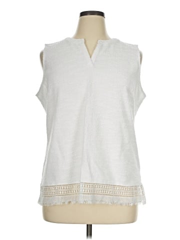 Liz Claiborne Sleeveless Blouse (view 1)