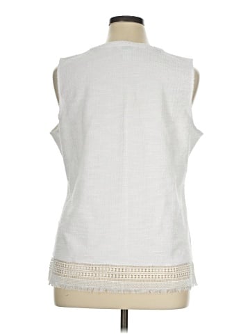 Liz Claiborne Sleeveless Blouse (view 2)