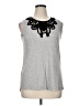 Design History Gray Sleeveless T-Shirt Size 1X - photo 1