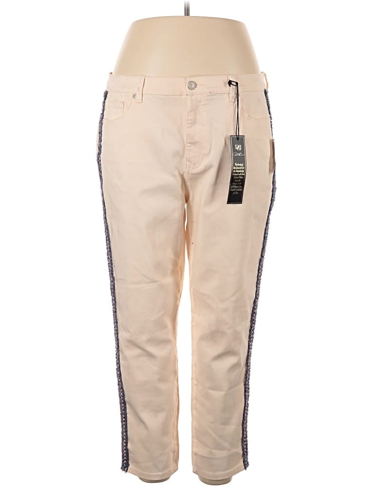 Pre-owned Dg^2 By Diane Gilman Casual Pants In Ivory