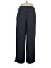 Talbots 100% Silk Black Blue Silk Pants Size 14 - photo 1